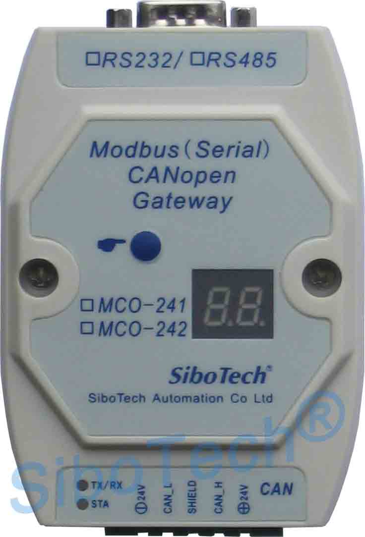 Modbus/CANopen网关